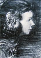 Study of a Head (Maria Augustina Sarmiento)