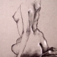 Charcoal Figure Drawing #78