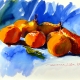 tangerines and pears